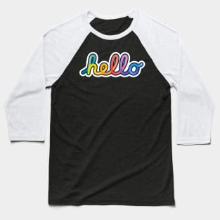 Apple Hello WWDC 2021 Baseball T-Shirt